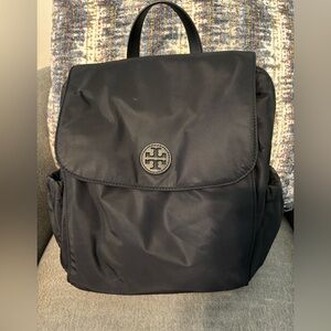 Tory Burch Diaper Bag Black Travel Backpack